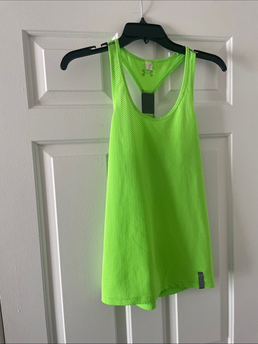Under Armour Neon Lime Racerback Tank Top